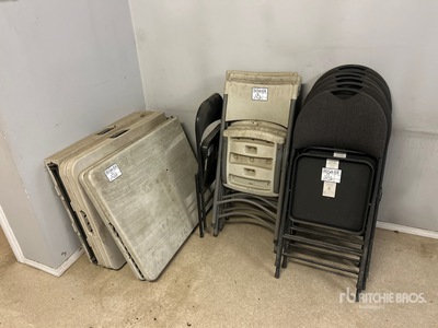 Quantity of Chairs & 6 ft Foldable Table