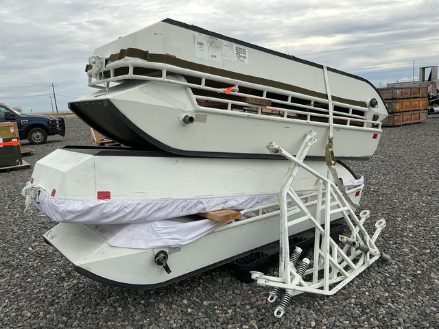 (4) Snowmobile Cargo Sleds (4) Snowmobile Cargo Sleds