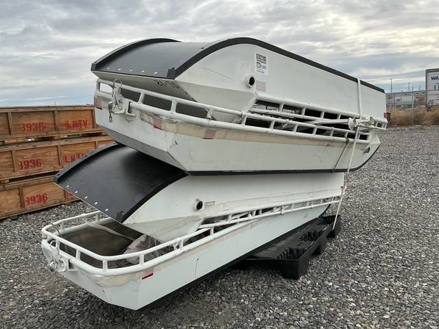 (4) Snowmobile Cargo Sleds (4) Snowmobile Cargo Sleds