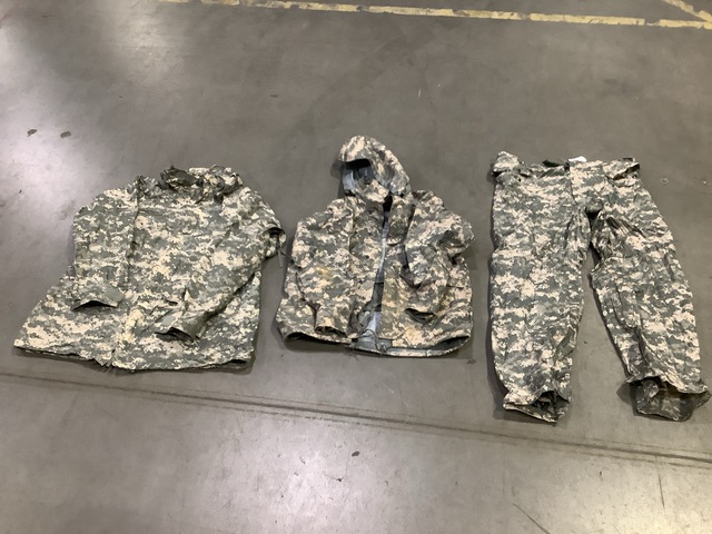 (36) Wet Weather Parkas & (7) Pairs of Wet Weather Trousers (36) Wet Weather Parkas & (7) Pairs of Wet Weather Trousers