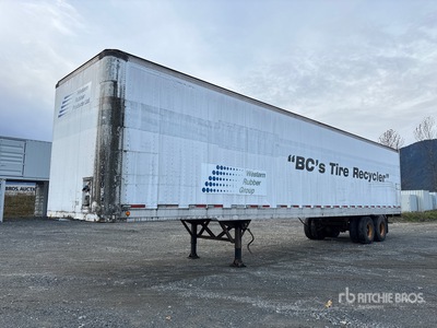 1991 Fruehauf 53 ft x 102 in T/A Remorque fourgon