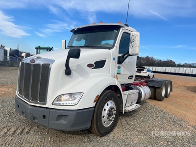 2017 Peterbilt 579 6x4 T/A Day Cab Truck Tractor