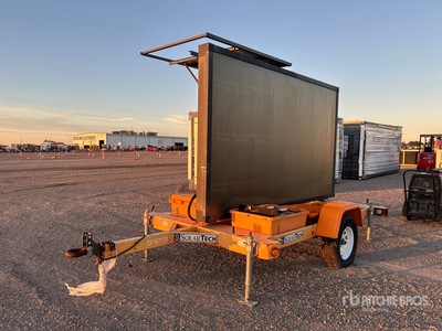 2016 Solar Tech Silent Messenger 25 kVA Message Board