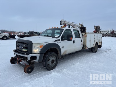 2016 Ford F550 SUPER DUTY XL 4x4 Crew Cab Autocarro officina