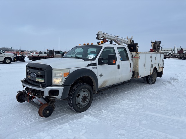 2016 Ford F550 SUPER DUTY XL 4x4 Crew Cab Service Truck