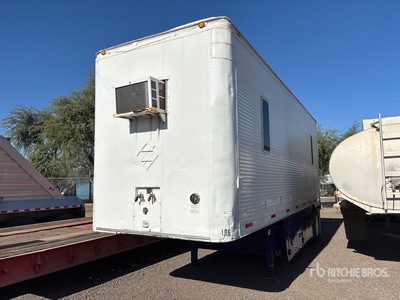 1967 Trailmobile A11A4AAP 28 ft x 96 in S/A Remolque de furgoneta