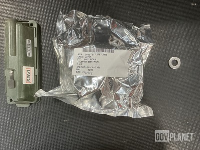 (1,500) Flat Washers, (1) Electrical Solenoid & Assorted Items