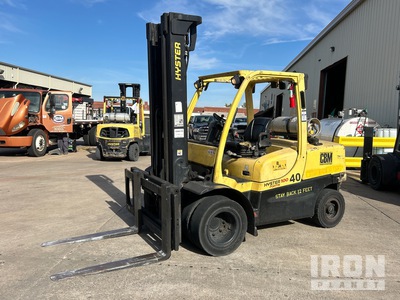 2012 Hyster H100FT 9300 lb Cushion Tire Heftruck