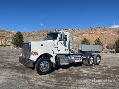 2012 Peterbilt 367 6x4 T/A Day Cab Truck Tractor