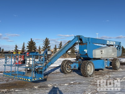 2015 Genie ZX-135/70 4WD Diesel Articulating Boom Lift