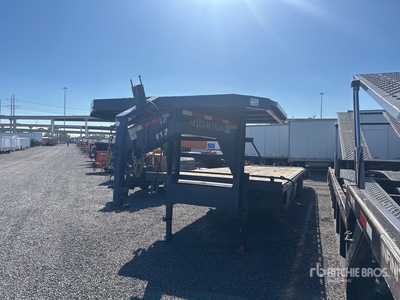 2023 Texas Pride CA84724KGN 26 ft T/A Gooseneck Apparatuur aanhangwagen