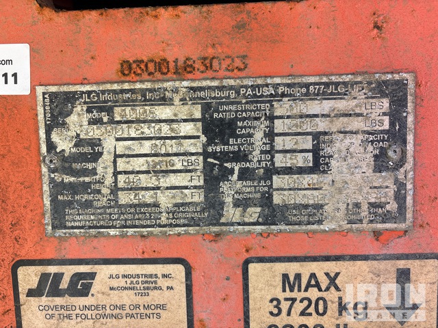 ELEVADOR TELESCóPICO 2014 JLG 4WD 400S