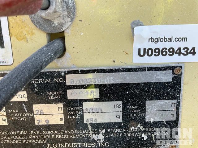 ELEVADOR TIJERA 2014 JLG 2646ES