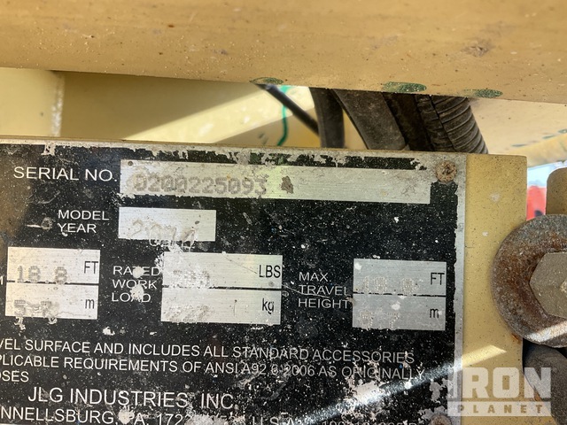 ELEVADOR TIJERA 2014 JLG 1930ES