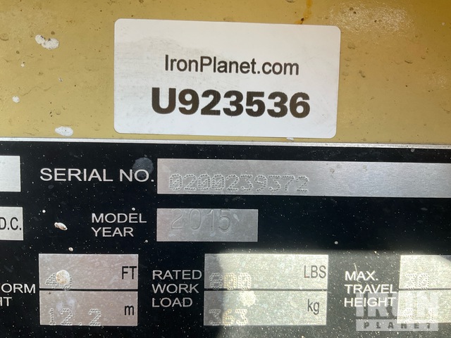 ELEVADOR TIJERA 2015 JLG 4069LE