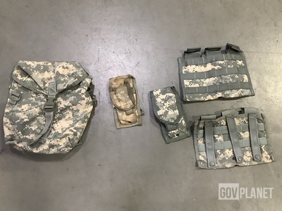 (46) Sustainment Pouches, (105) M4 Two Mag Pouches & Assorted Items