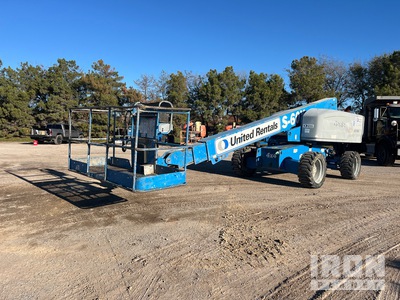 2014 GENIE S-60X 4WD Diesel Articulating Boom Lift