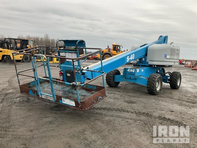 2014 Genie S-40 4WD Diesel Teleskoparbeitsbühne