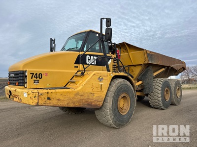 Cat 740 Wywrotka przegubowa