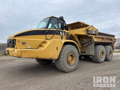 Cat 740 Ejector Wywrotka przegubowa