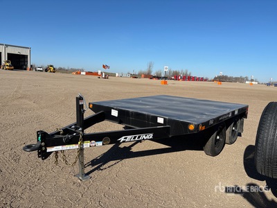 2025 Felling FT-5-2 8 ft T/A トレーラー (Unused)