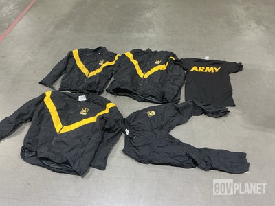 (72) Athlete's T-Shirts & (171) Physical Fitness Jackets