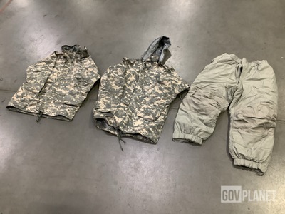 (5) Pairs of Trousers, (8) Parkas & (2) Jackets