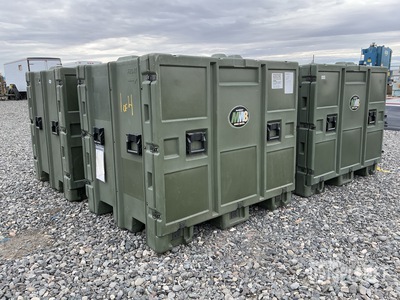 (4) Hardigg MM8 Mobile Master Storage Cases