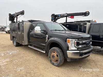2021 Ford F-550 XLT 4x4 Extended Cab Service Truck