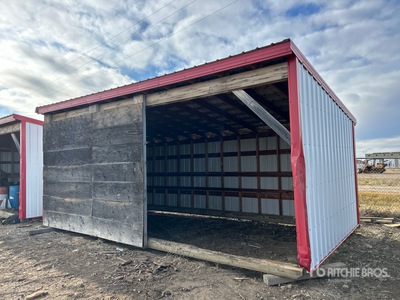 24 ft x 12 ft 4 in Skid-Mounted Welding Shack