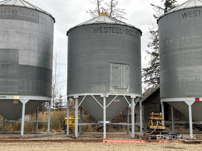 Westeel Rosco +/- 1850 bu 5 Ring Hopper Pojemnik na ziarno