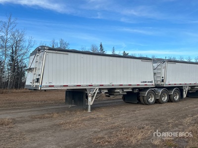 2025 Lode King AHV28-3 28 ft Tri/A Super B-Train Lead Remorque à grains