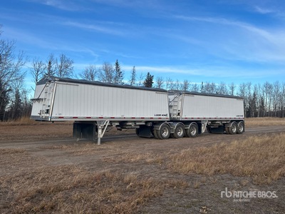2025 Lode King AHV28-3 28 ft Tri/A Super B-Train Lead Remolque de granos