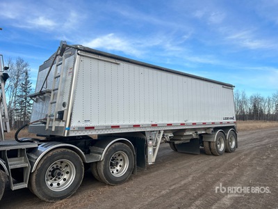 2025 Lode King AHV28-3 30 ft T/A Super B-Train Pup Grain Trailer