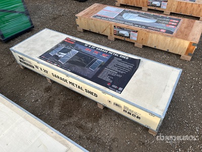 TMG MS1020A 10 ft x 20 ft Metal Shed (Unused)