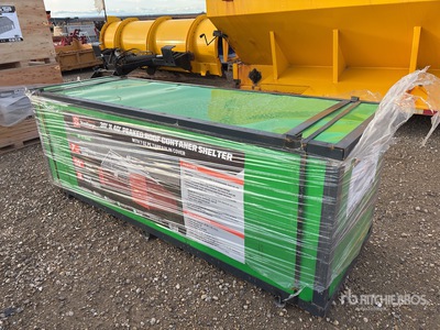 StanForge ST3040C 30 ft x 40 ft Peak Roof Container Shelter (Unused)