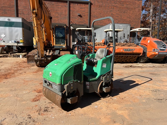 2014 Wacker RD12A Double Drum Roller