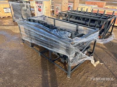 TMG RG72 72 in Râteau à racines pour Skid Steer (Unused)