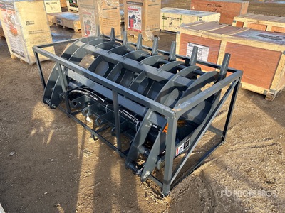 TMG RG72 72 in Râteau à racines pour Skid Steer (Unused)