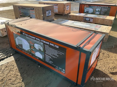 TMG ST2031E x Arch Wall Peak Ceiling Storage Building (Unused)