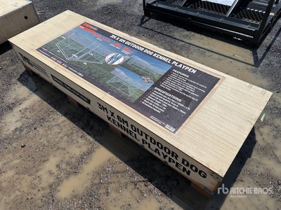 TMG 20 ft x 10 ft Outdoor Dog Kennel (Unused)