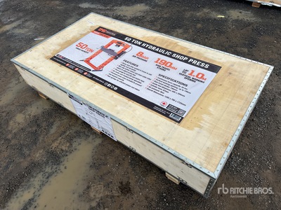 TMG SP50 50 Ton Air/Hydraulic ショッププレス (Unused)