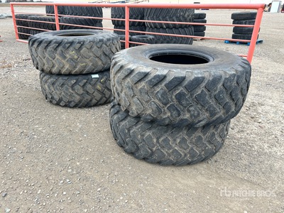 Quantity of (4) Michelin 20.5R25 Tires