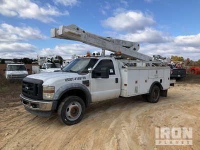 Versalift PK050002 40 ft on 2009 Ford F-550 XL 4x4 Bucket Truck