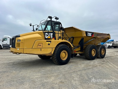2015 Cat 735C Articulated Dump Truck