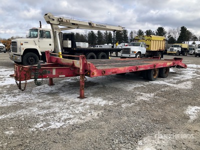 2000 Talbert AC20 20 ton 26 ft T/A Equipment Trailer