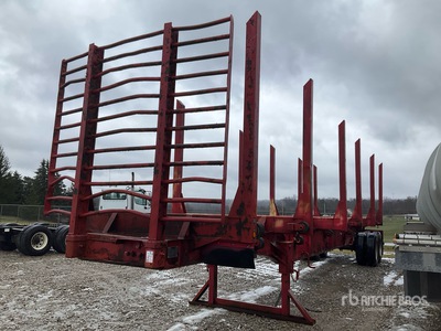 2006 Pitts LT42-L 42 ft T/A Log Trailer