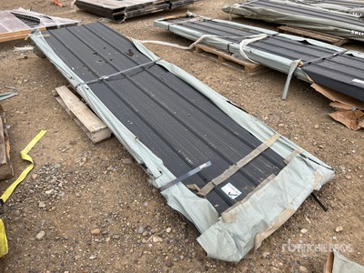 Quantity of (50) 12 ft Metal Siding (Unused)