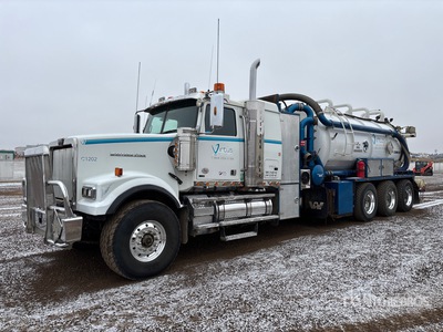 2012 Cusco Combo Vac on 2012 Western Star W4900 8x6 Sleeper Combination Wash/ Vakuumtankwägen