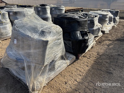 Quantity of (6) Pallets of Layflat Discharge خرطوم